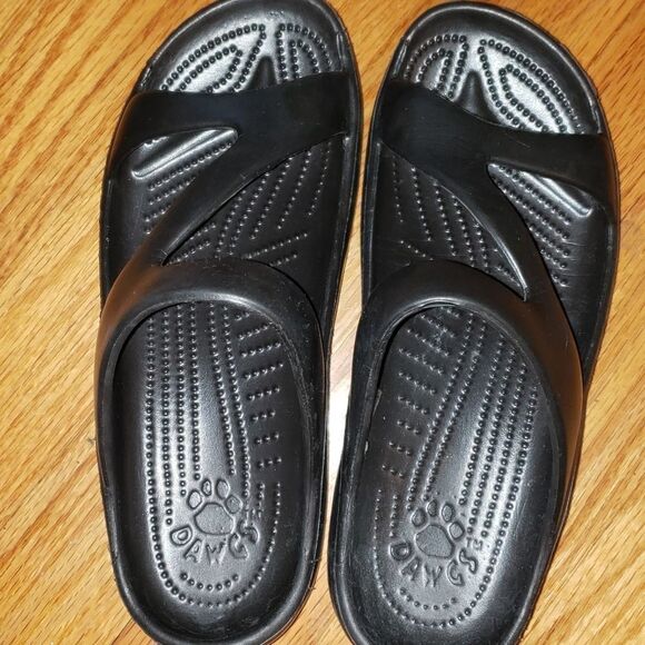Dawgs black rubber Sandals - Picture 4 of 5